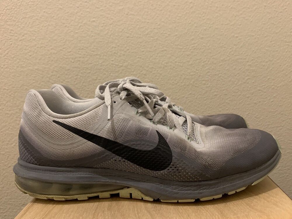 Nike Womens Air Max Dynasty 2 Running Shoes Size 11 Gray Light Blue 852445-010